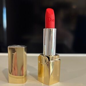 Dior mini Rouge Dior 888 Strong Red plus Sample card